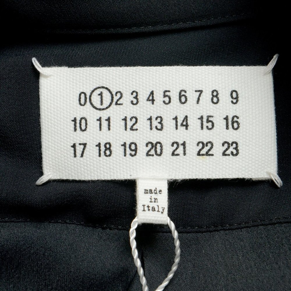 Maison Margiela 1 Women's Black Silk Jumpsuit - Picture 5 of 5